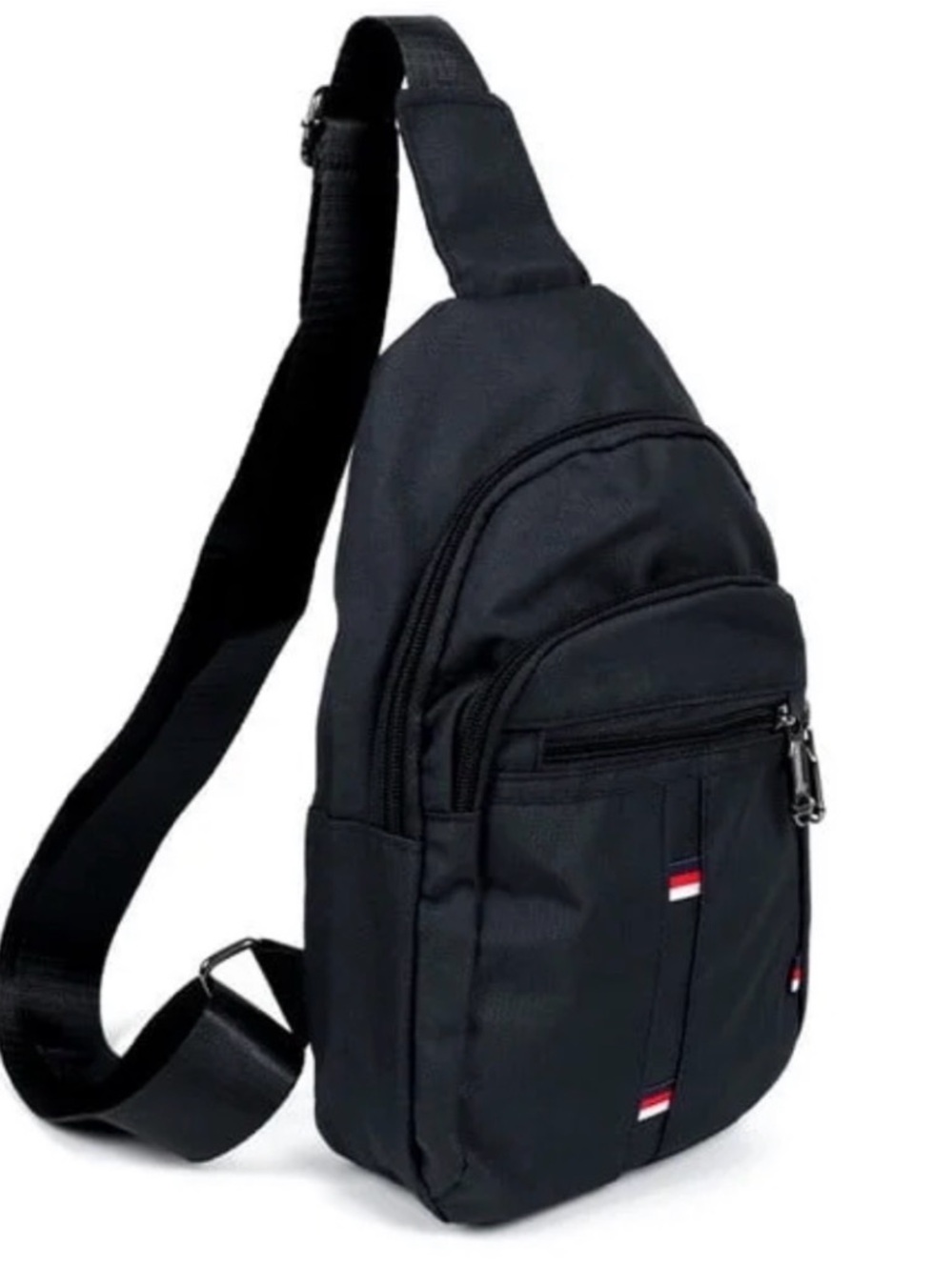Black Sling Crossbody Bag - Casual Everyday Carry brand new with tags